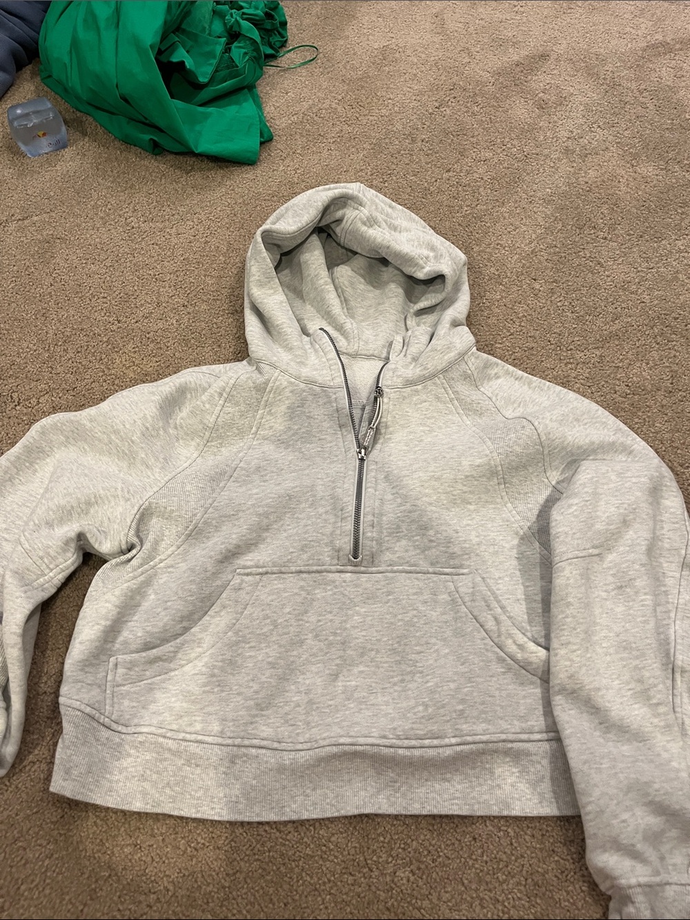 Women’s grey lululemon scuba